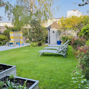 Jardin au coeur de Paris