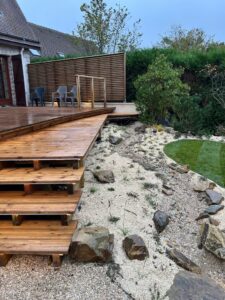 Menuiserie sur-mesure et jardin